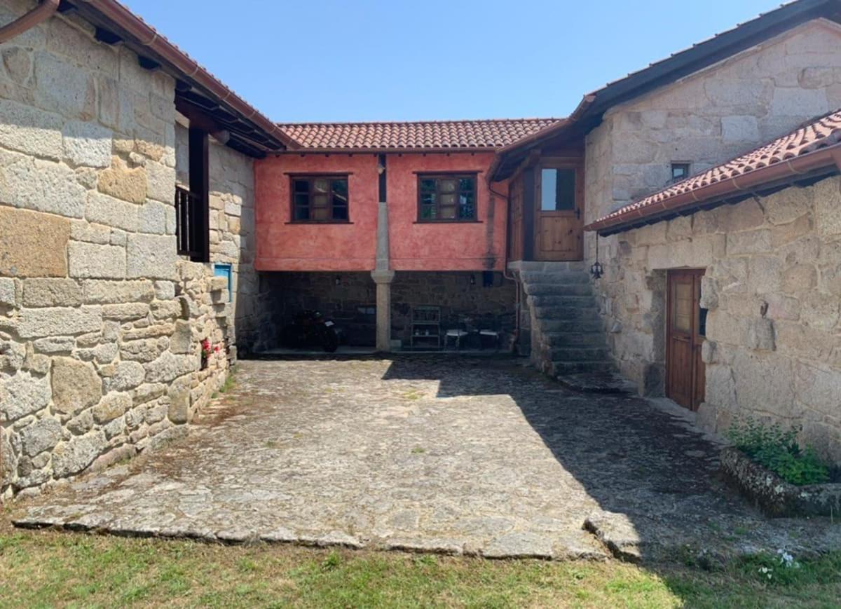 Habitaciones Con Bano Individual En Casa De Campo. Piscina. 애모이로 외부 사진