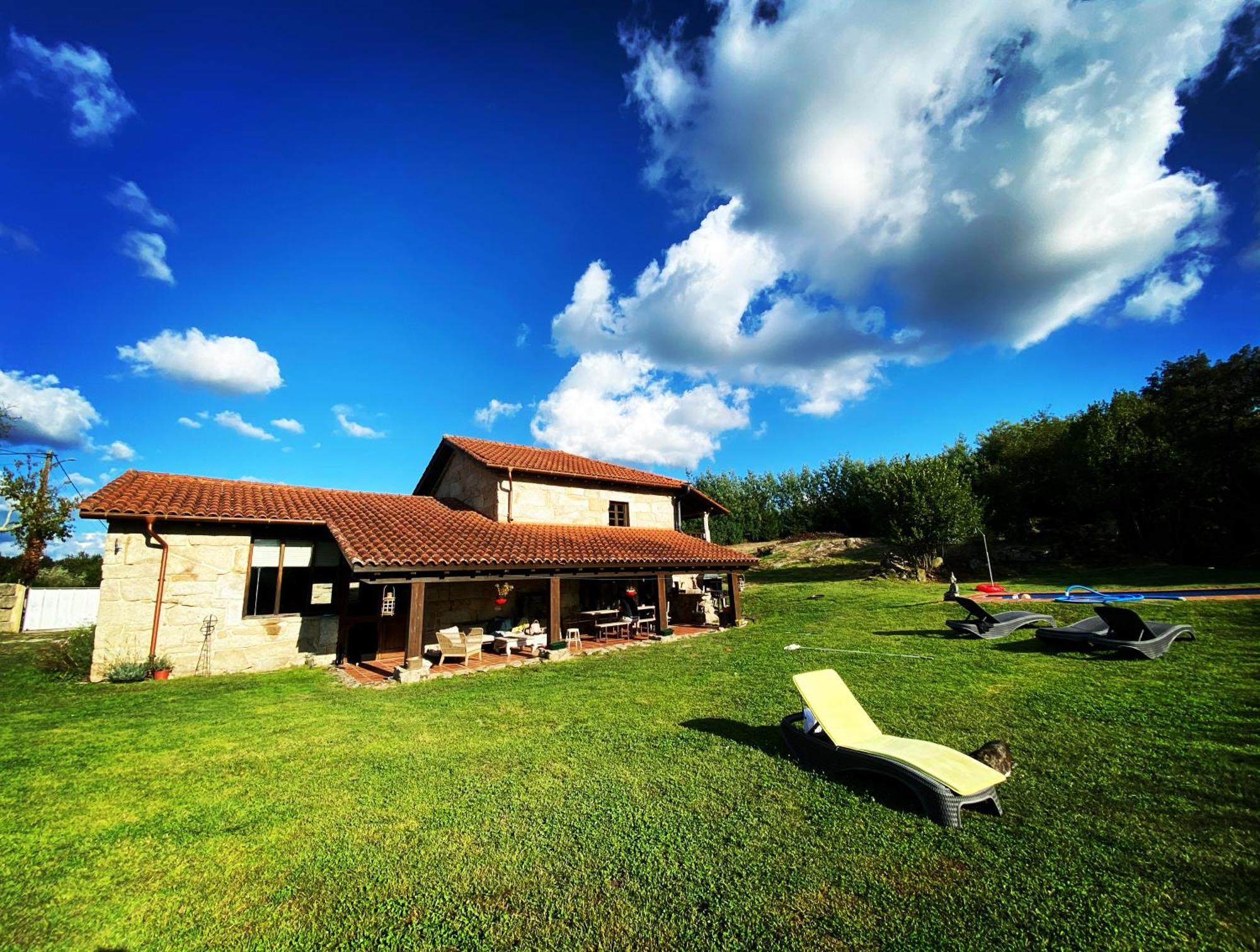 Habitaciones Con Bano Individual En Casa De Campo. Piscina. 애모이로 외부 사진